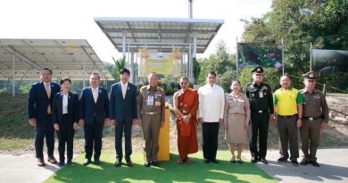 กฟผ. ตามรอยพระยุคลบาท รัชกาลที่ 9 มอบระบบผลิตไฟฟ้าจากพลังงานแสงอาทิตย์เบอร์ 5 สูบน้ำป้องกันไฟป่า